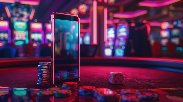 Pengguna dewasa membaca detail promosi mobile